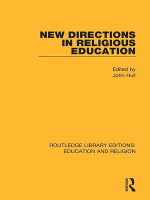 cover image of New Directions in Religious Education